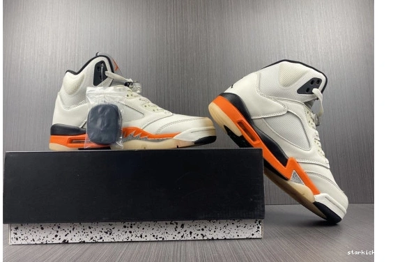 Total Retro 5 DC1060-100 Jordan DC1060-100 Air Orange 0718